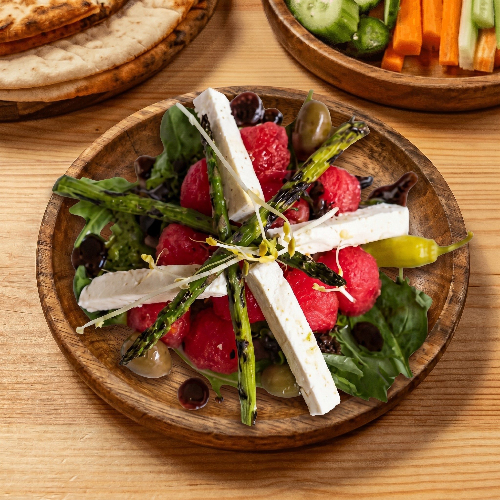 Watermelon Feta Salad.