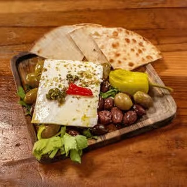 Feta & Mixed Olives.