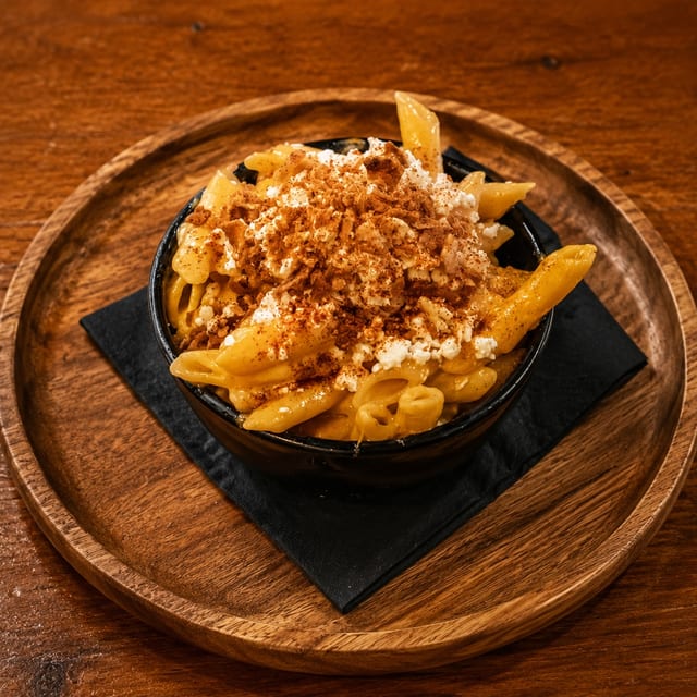 Meze Mac N' Cheese.
