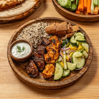 Combo Souvlaki Plate