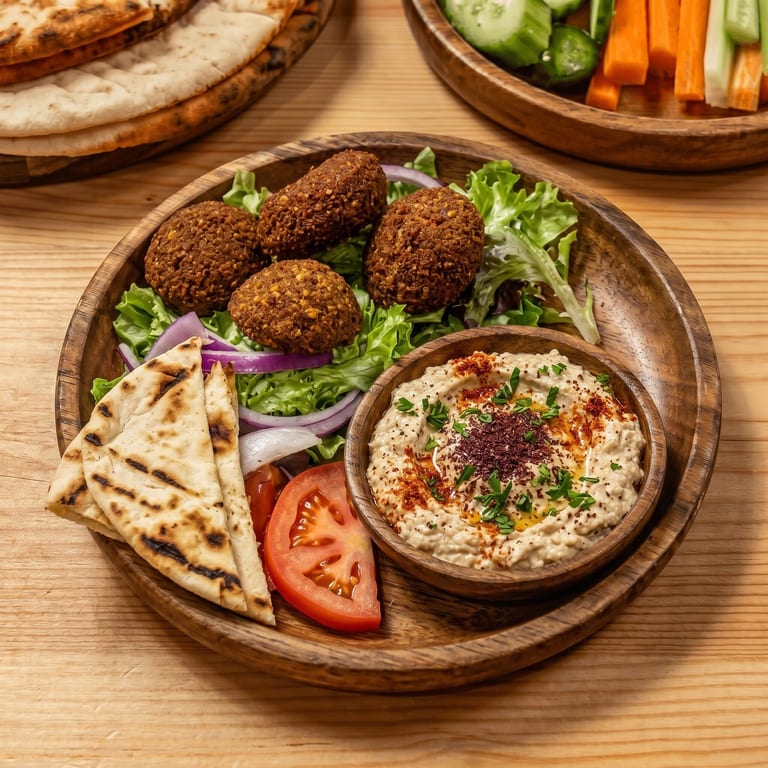 Falafel Made Fresh Daily
