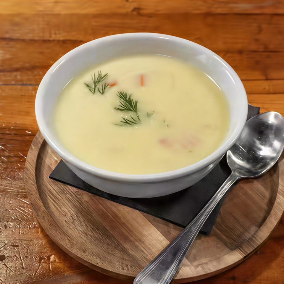 Delicious Avgolemono Soup