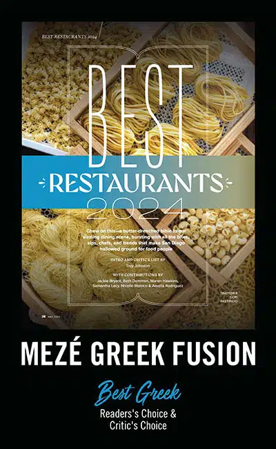 SDMAG Best Greek Restaurant 2024
